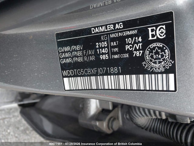 Продажа на аукционе авто 2015 Mercedes-benz Gla 45 Amg, vin: WDDTG5CBXFJ071881, номер лота: 40077551