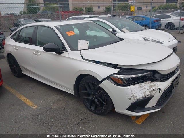 Honda Civic Sport 2022 2HGFE2F59NH128168 zdjęcie główne