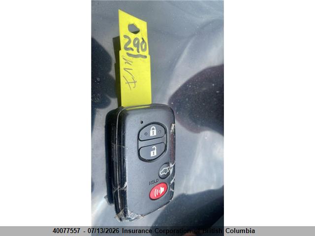2010 Toyota Highlander Hybrid მანქანა იყიდება აუქციონზე, vin: JTEBW3EH2A2045627, აუქციონის ნომერი: 40077557