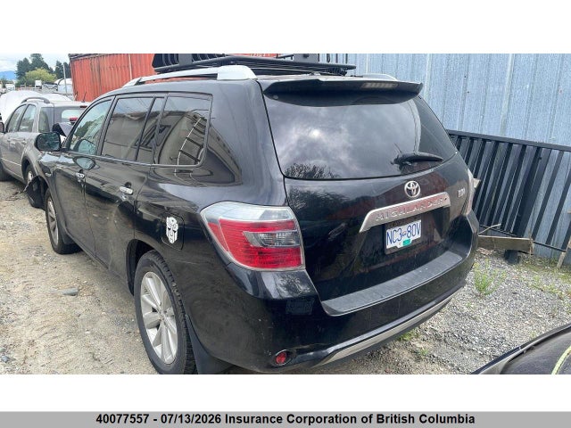 2010 Toyota Highlander Hybrid მანქანა იყიდება აუქციონზე, vin: JTEBW3EH2A2045627, აუქციონის ნომერი: 40077557