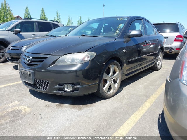 2005 Mazda 3 S მანქანა იყიდება აუქციონზე, vin: JM1BK123751287239, აუქციონის ნომერი: 40074188