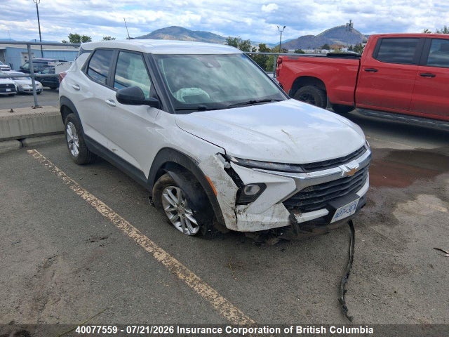 Продажа на аукционе авто 2026 Chevrolet Trailblazer Ls Awd, vin: KL79MNSL5TB115649, номер лота: 40077559