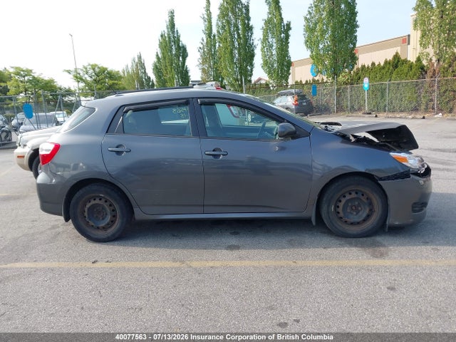 2009 Toyota Corolla Matrix S მანქანა იყიდება აუქციონზე, vin: 2T1KE40E29C012201, აუქციონის ნომერი: 40077563