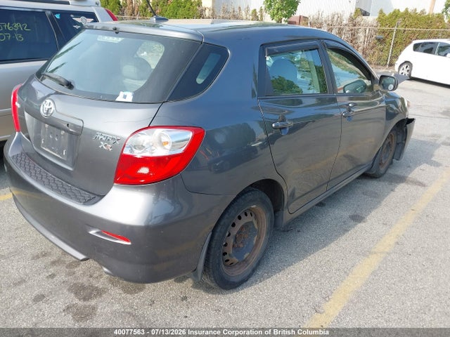 2009 Toyota Corolla Matrix S მანქანა იყიდება აუქციონზე, vin: 2T1KE40E29C012201, აუქციონის ნომერი: 40077563