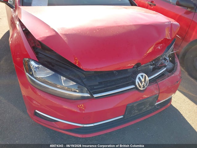 3VWG57AU1KM016070 Volkswagen GOLF S/SE