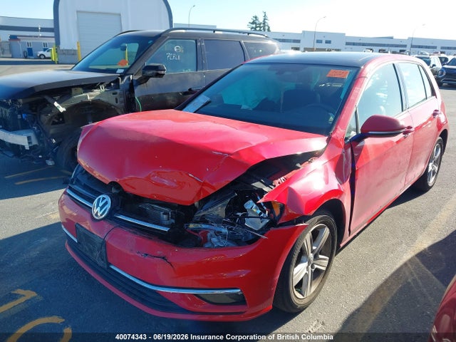 3VWG57AU1KM016070 Volkswagen GOLF S/SE
