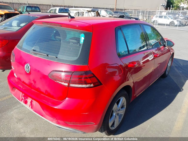 3VWG57AU1KM016070 Volkswagen GOLF S/SE