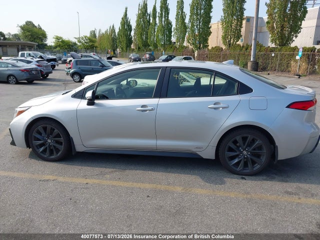 2024 Toyota Corolla Le/se/night Shade მანქანა იყიდება აუქციონზე, vin: JTDBDMHE9RJ006018, აუქციონის ნომერი: 40077573
