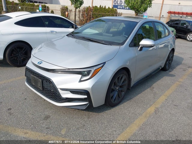 2024 Toyota Corolla Le/se/night Shade მანქანა იყიდება აუქციონზე, vin: JTDBDMHE9RJ006018, აუქციონის ნომერი: 40077573