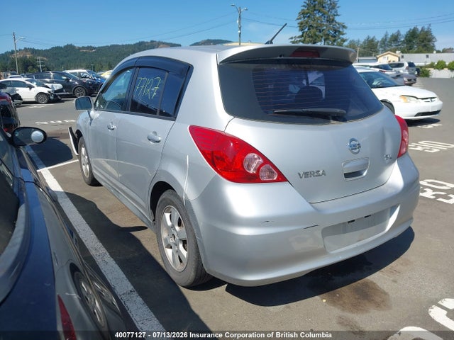 40077127 :رقم المزاد ، 3N1BC13E97L442157 vin ، 2007 Nissan Versa 1.8sl مزاد بيع