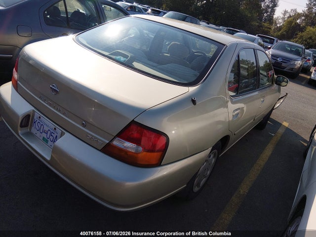 1999 Nissan Altima Xe/gxe/se/gle მანქანა იყიდება აუქციონზე, vin: 1N4DL01D2XC200726, აუქციონის ნომერი: 40076158