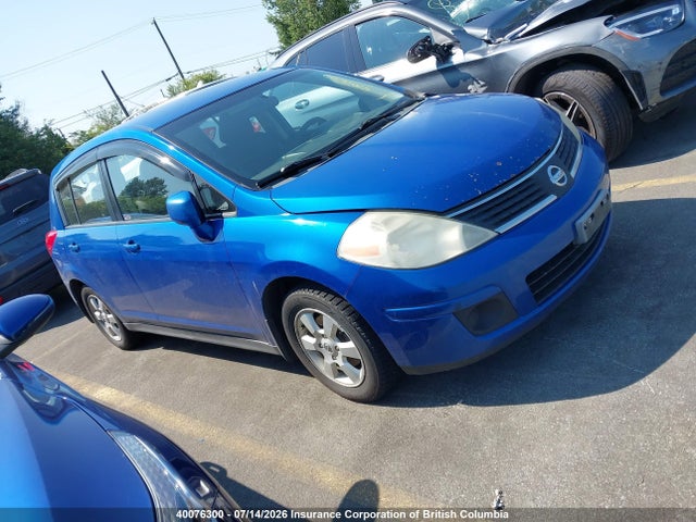 2007 Nissan Versa S/sl მანქანა იყიდება აუქციონზე, vin: 3N1BC13E17L353084, აუქციონის ნომერი: 40076300