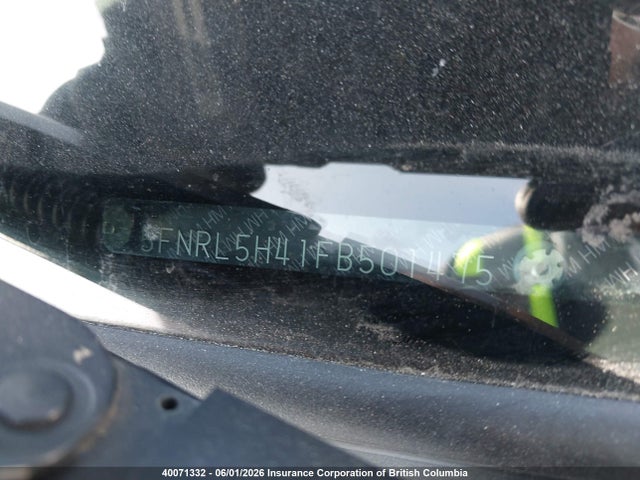 2015 Honda Odyssey Ex მანქანა იყიდება აუქციონზე, vin: 5FNRL5H41FB501475, აუქციონის ნომერი: 40071332