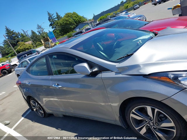2015 Hyundai Elantra Se/sport/limited მანქანა იყიდება აუქციონზე, vin: KMHDH4AH8FU235572, აუქციონის ნომერი: 40072964