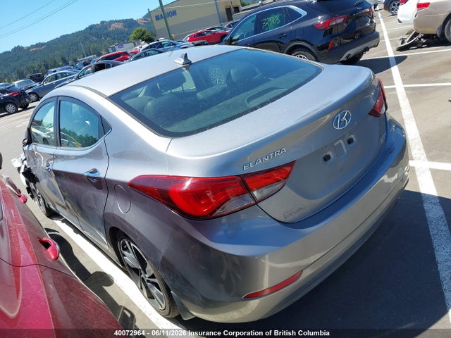 2015 Hyundai Elantra Se/sport/limited მანქანა იყიდება აუქციონზე, vin: KMHDH4AH8FU235572, აუქციონის ნომერი: 40072964