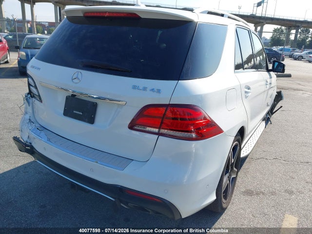 Aukcja sprzedaży 2018 Mercedes-benz Gle 43 Amg, vin: 4JGDA6EB5JB120972, numer aukcji: 40077598