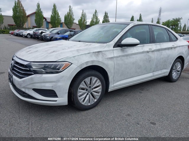 2019 Volkswagen Jetta Sel მანქანა იყიდება აუქციონზე, vin: 3VWE57BU1KM124727, აუქციონის ნომერი: 40075258