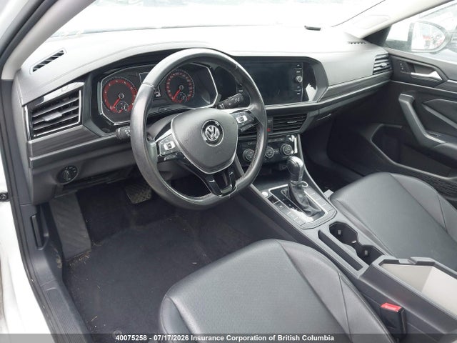 2019 Volkswagen Jetta Sel მანქანა იყიდება აუქციონზე, vin: 3VWE57BU1KM124727, აუქციონის ნომერი: 40075258