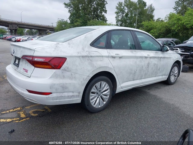 2019 Volkswagen Jetta Sel მანქანა იყიდება აუქციონზე, vin: 3VWE57BU1KM124727, აუქციონის ნომერი: 40075258