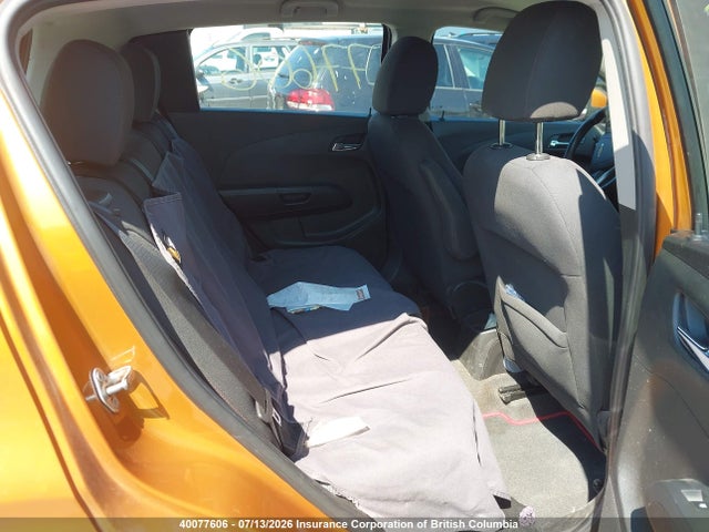 Chevrolet Sonic 2017 1G1JD6SH3H4155461 Image 8