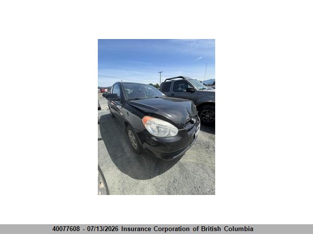 Продажа на аукционе авто 2009 Hyundai Accent Se, vin: KMHCN35C59U137729, номер лота: 40077608