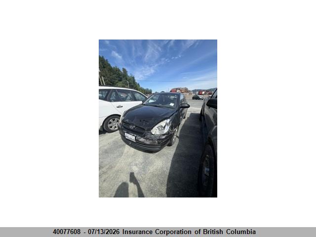40077608 :رقم المزاد ، KMHCN35C59U137729 vin ، 2009 Hyundai Accent Se مزاد بيع