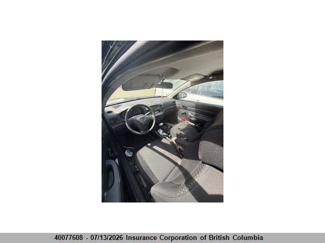 40077608 :رقم المزاد ، KMHCN35C59U137729 vin ، 2009 Hyundai Accent Se مزاد بيع