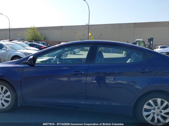 Продажа на аукционе авто 2013 Hyundai Elantra Gls/limited, vin: 5NPDH4AE4DH380660, номер лота: 40077610