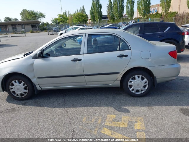 Продажа на аукционе авто 2003 Toyota Corolla Ce/le/s, vin: 2T1BR32E23C766086, номер лота: 40077623