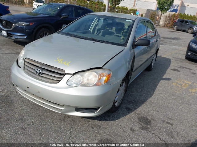 Продажа на аукционе авто 2003 Toyota Corolla Ce/le/s, vin: 2T1BR32E23C766086, номер лота: 40077623