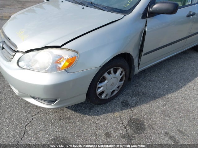 Продажа на аукционе авто 2003 Toyota Corolla Ce/le/s, vin: 2T1BR32E23C766086, номер лота: 40077623
