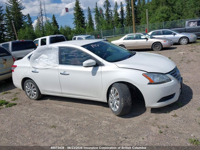 40073439 :رقم المزاد ، 3N1AB7AP2EL608280 vin ، 2014 Nissan Sentra S/sv/sr/sl مزاد بيع