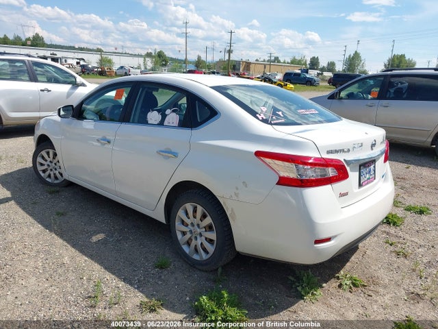40073439 :رقم المزاد ، 3N1AB7AP2EL608280 vin ، 2014 Nissan Sentra S/sv/sr/sl مزاد بيع