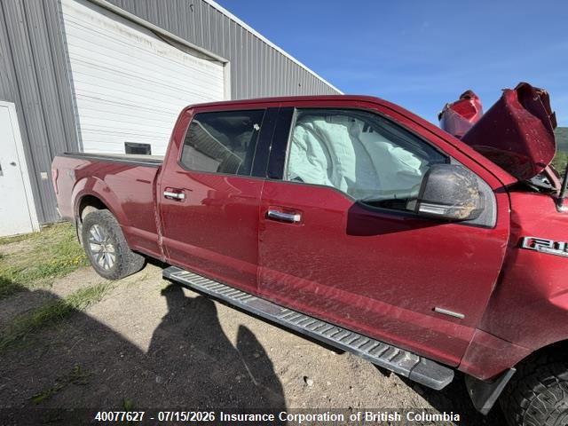Ford F150 2017 1FTFW1EG0HKE01262 Image 8