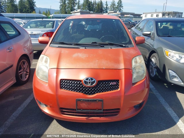 2007 Toyota Yaris მანქანა იყიდება აუქციონზე, vin: JTDKT923875048497, აუქციონის ნომერი: 40077628