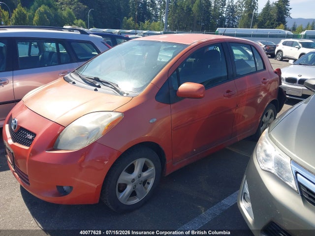 2007 Toyota Yaris მანქანა იყიდება აუქციონზე, vin: JTDKT923875048497, აუქციონის ნომერი: 40077628