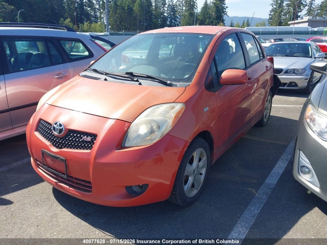 2007 Toyota Yaris მანქანა იყიდება აუქციონზე, vin: JTDKT923875048497, აუქციონის ნომერი: 40077628