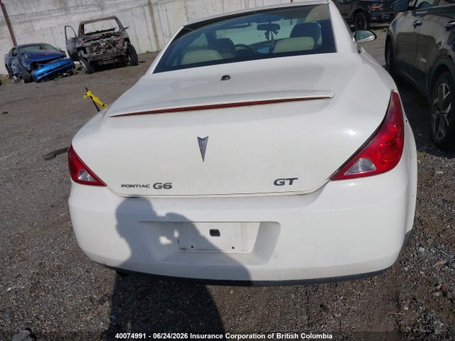 40074991 :رقم المزاد ، 1G2ZH368164283108 vin ، 2006 Pontiac G6 Gt مزاد بيع