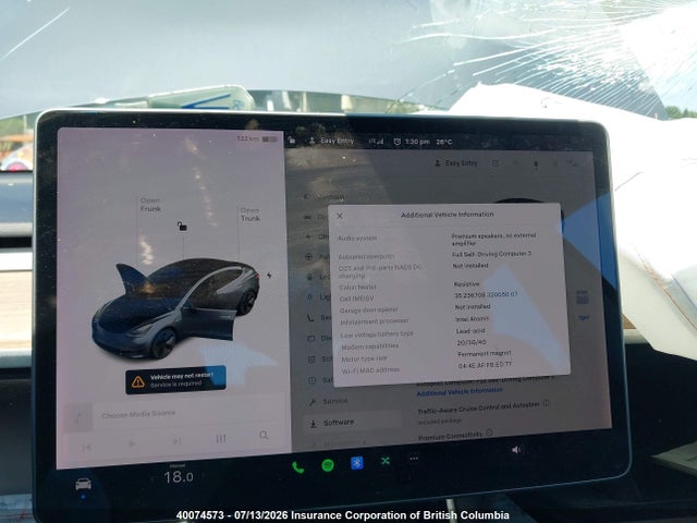 Tesla MODEL 3 2019 5YJ3E1EA6KF322569 Image 7
