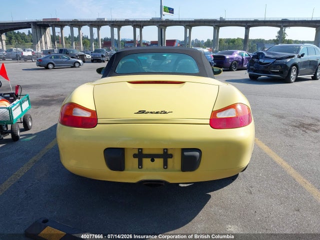 1999 Porsche Boxster მანქანა იყიდება აუქციონზე, vin: WP0CA2982XU625145, აუქციონის ნომერი: 40077666