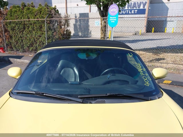 1999 Porsche Boxster მანქანა იყიდება აუქციონზე, vin: WP0CA2982XU625145, აუქციონის ნომერი: 40077666