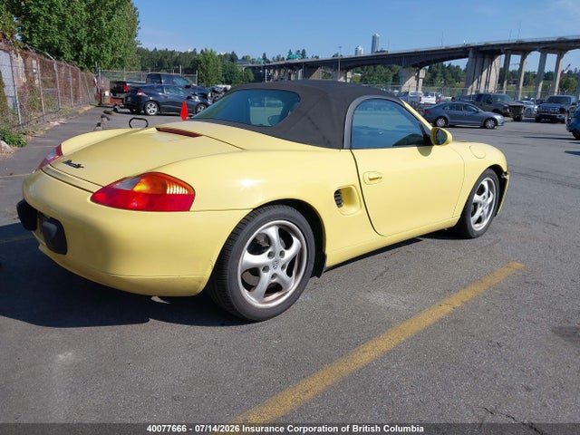 1999 Porsche Boxster მანქანა იყიდება აუქციონზე, vin: WP0CA2982XU625145, აუქციონის ნომერი: 40077666