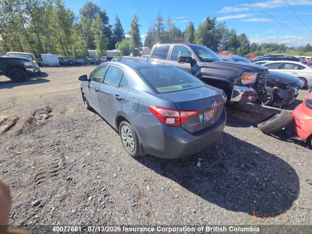 2018 Toyota Corolla L/le/xle/se/xse მანქანა იყიდება აუქციონზე, vin: 2T1BURHE2JC110007, აუქციონის ნომერი: 40077681