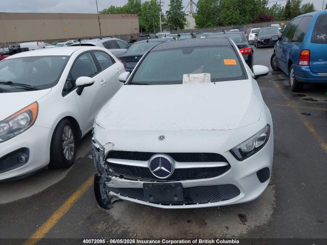 2019 Mercedes-benz A 250 4matic მანქანა იყიდება აუქციონზე, vin: WDD3F4HB8KJ104540, აუქციონის ნომერი: 40072095