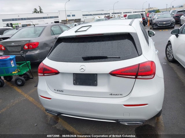 2019 Mercedes-benz A 250 4matic მანქანა იყიდება აუქციონზე, vin: WDD3F4HB8KJ104540, აუქციონის ნომერი: 40072095