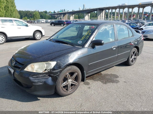 Продаж на аукціоні авто 2005 Honda Civic, vin: 2HGES15185H038362, номер лоту: 40077695