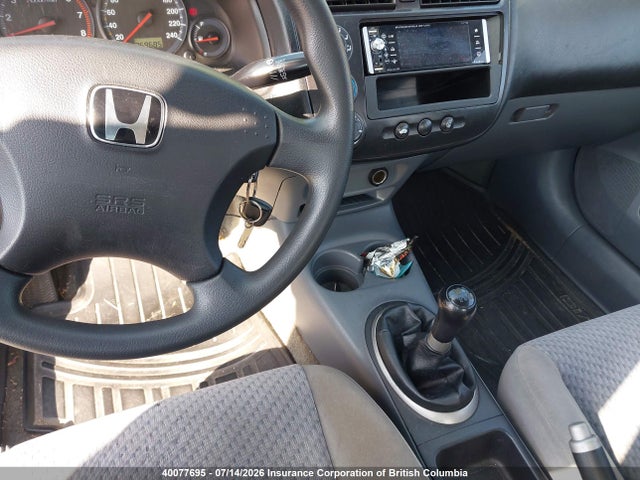 Продаж на аукціоні авто 2005 Honda Civic, vin: 2HGES15185H038362, номер лоту: 40077695