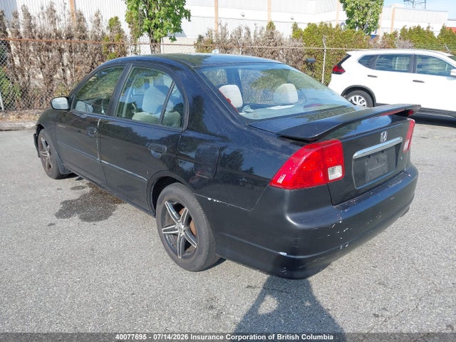 Продаж на аукціоні авто 2005 Honda Civic, vin: 2HGES15185H038362, номер лоту: 40077695