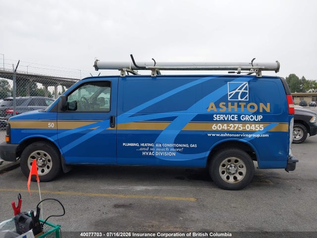 Продажа на аукционе авто 2010 Chevrolet Express 1500 Standard, vin: 1GCUHAD41A1166620, номер лота: 40077703