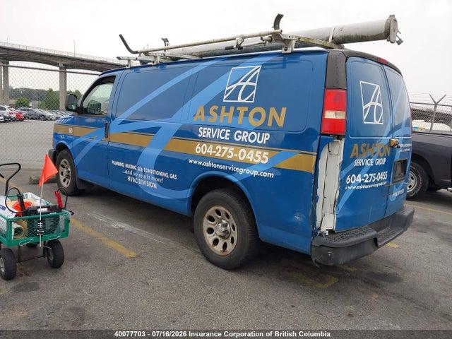 Продажа на аукционе авто 2010 Chevrolet Express 1500 Standard, vin: 1GCUHAD41A1166620, номер лота: 40077703